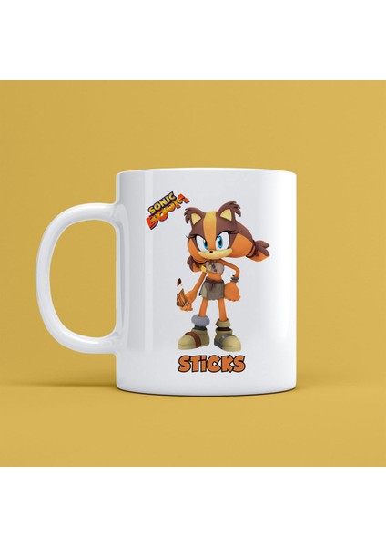 Sonic Tasarımlı Kupa Bardak Mr-13