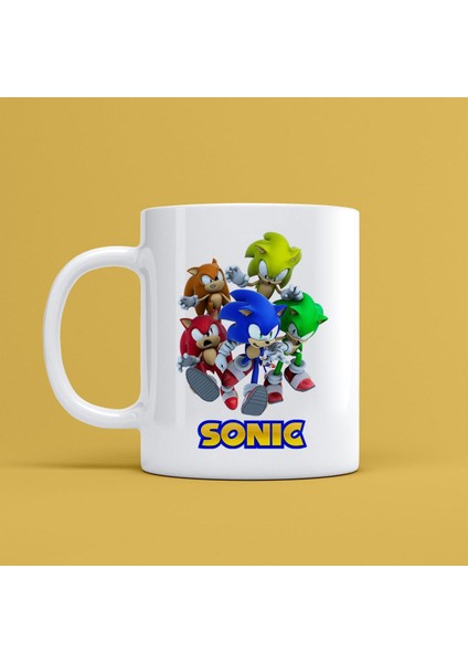 Sonic Tasarımlı Kupa Bardak Mr-14