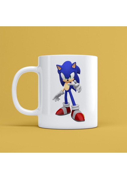 Sonic Tasarımlı Kupa Bardak Mr-21
