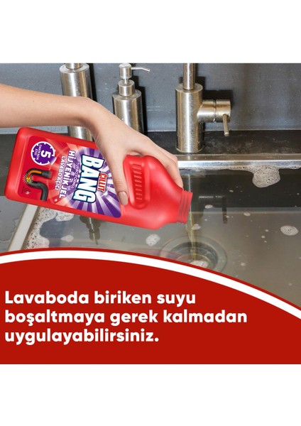 Turbo Hijyenik Jel Lavabo Açıcı 2 x 500 ml modelleri