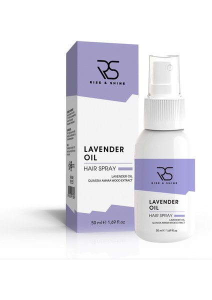 Rise & Shine Lavantalı Saç Spreyi - 50 Ml