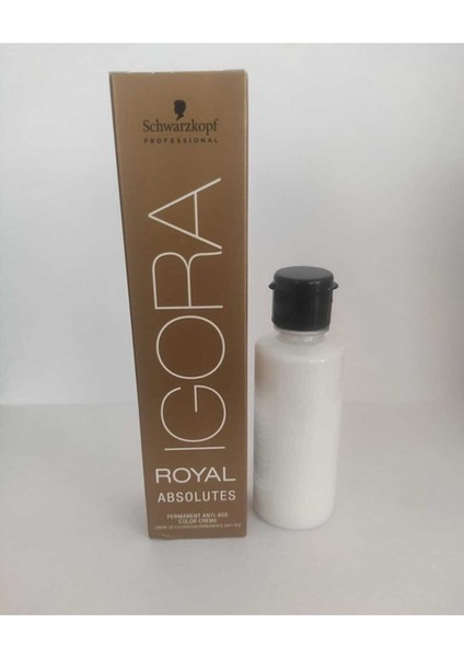 Igora Royal Absolutes 4-60 Kahve Doğal Çikolata Saç Boyası + Oksidan (Emülsiyon)