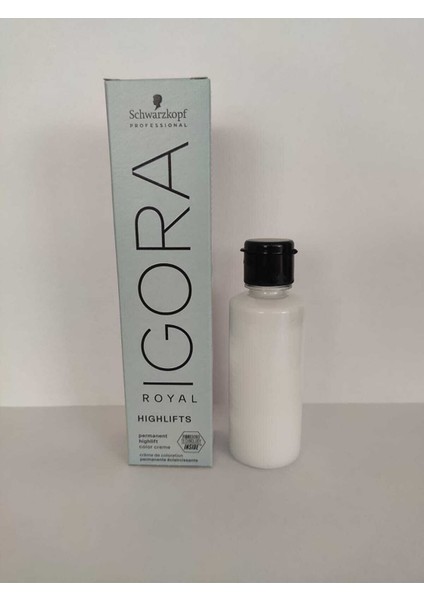 Igora Royal Highlifts 10-0 Ultra Sarı Saç Boyası + Oksidan (Emülsiyon)