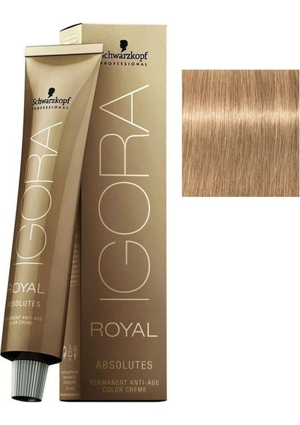 9 Adet Igora Royal Absolutes 9-40 Sarı-Doğal Bej Saç Boyası
