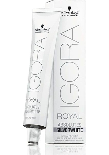 10 Adet Igora Royal Absolutes Silverwhite Silver Saç Boyası