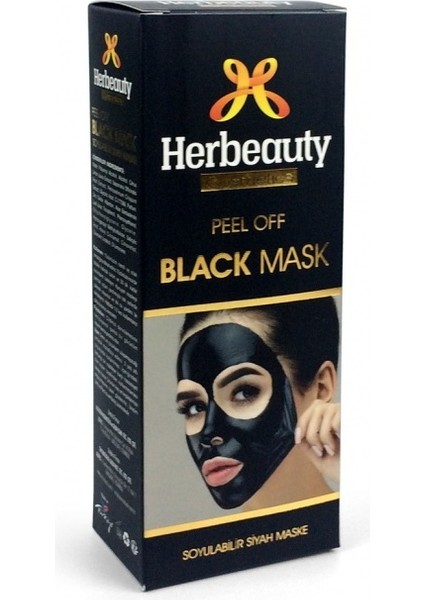 Soyulabilir Siyah Maske 100ML