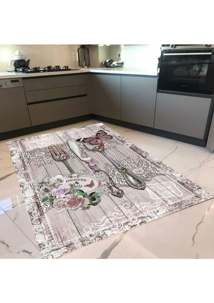 Pvc Kaymaz Taban Mutfak Halısı I-MTF-751