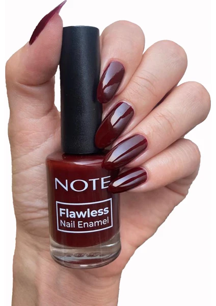 Nail Flawless Oje 107 Burgundy - Kırmızı