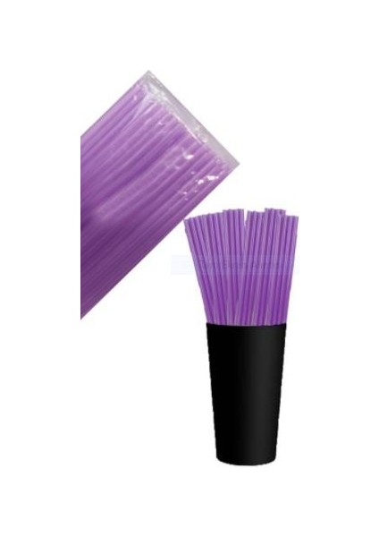 Pipet Renkli Frozen Lila 20CM