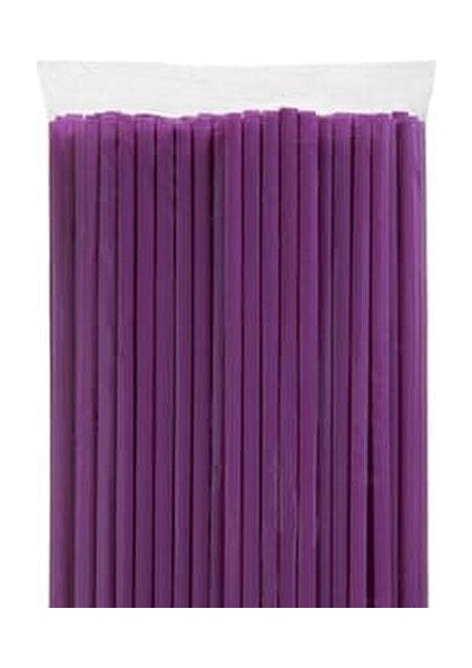 Pipet Renkli Frozen Mor 20CM