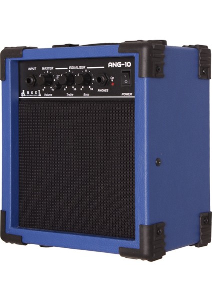 Ang-10-Blue Mavi 10 Watt Elektro Gitar Amfisi