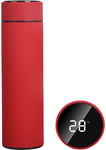 Yıfeng Çift Cidarlı Termos Akıllı Sıcaklık Göstergesi 480ML(Yurt Dışından)