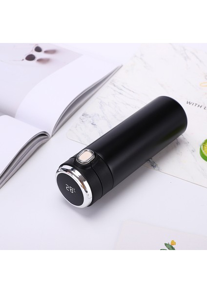 Yıfeng Sıcaklık Göstergesi Paslanmaz Izotermal Matara 420ML(Yurt Dışından)