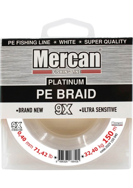 Platinum Pe 9x Örgü Ip 150 M Beyaz Misina fiyatları