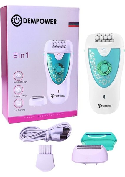 Dp-14 Mavi Renk Epilasyon Cihazı 2 Başlıklı fiyatları