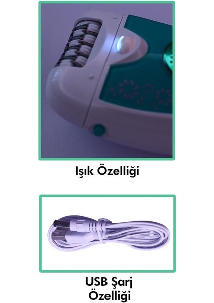 Dp-14 Mavi Renk Epilasyon Cihazı 2 Başlıklı indirimleri