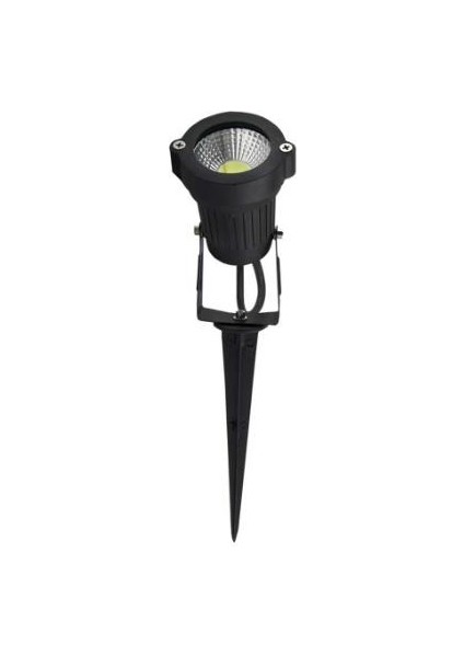 5 Watt Kazıklı Çim Armatürü Siyah Rozanslı Bahçe Armatürü Beyaz modelleri