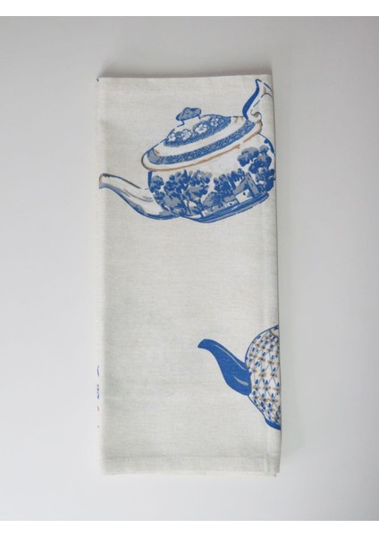 Çaydanlık Desenli Runner (40X150 Cm)