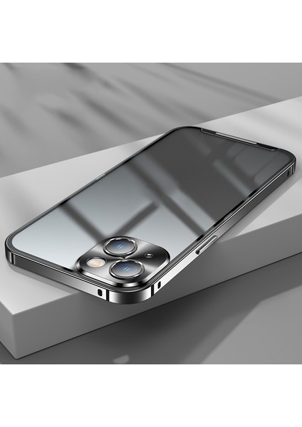 iPhone 12için Telefon Kılıfı - Siyah (Yurt Dışından)