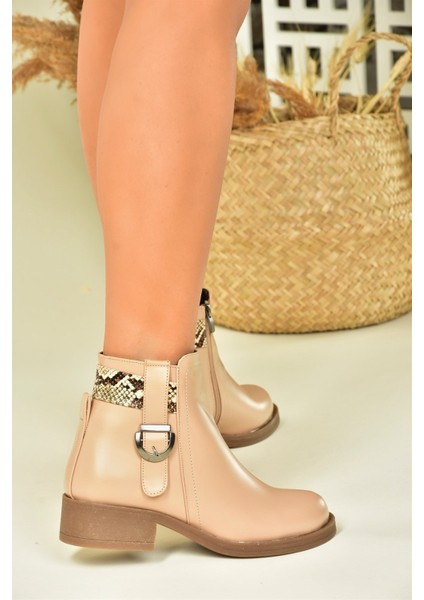 Ten Alçak Topuklu Günlük Kadın Bot N518400109