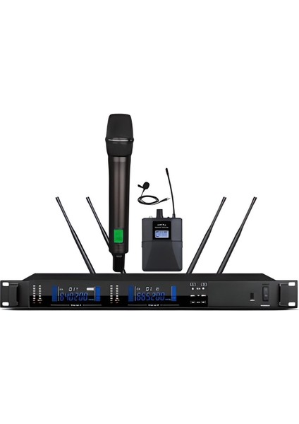 Pro 2402 Ey Uhf - El+Yaka Mikrofon -