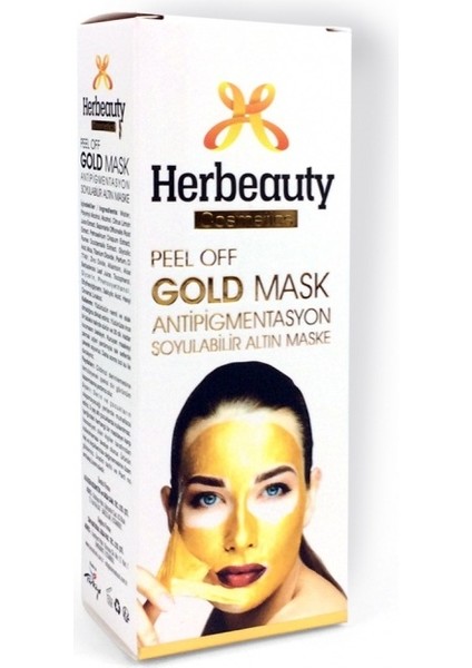 Soyulabilir Altın Maske 100ML