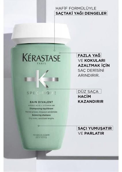 Bain Divalent Shampoo 250 Ml