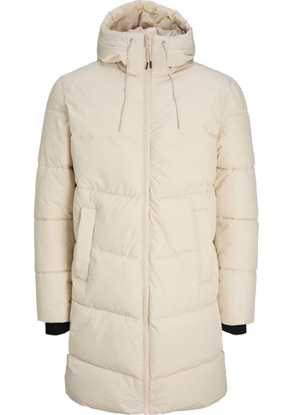 Jorcopenhagen Long Puffer Ln Erkek Günlük Mont 12215283-MOONBEAM Krem