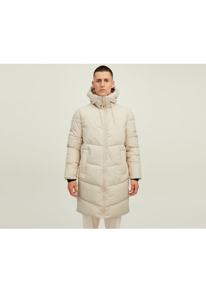 Jorcopenhagen Long Puffer Ln Erkek Günlük Mont 12215283-MOONBEAM Krem fiyatları