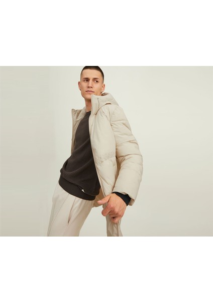 Jorcopenhagen Long Puffer Ln Erkek Günlük Mont 12215283-MOONBEAM Krem indirimleri