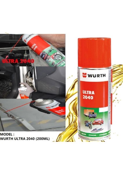 Çok Amaçlı Yağlayıcı Ultra 2040 200ML fiyatları