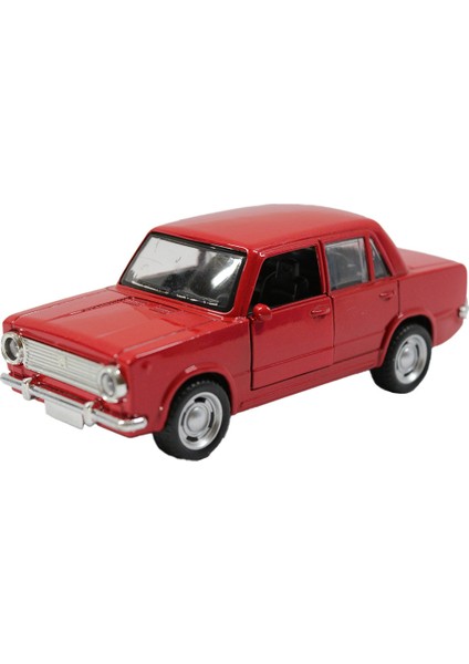 Murat 124 Çek Bırak Metal Araba 14 cm 1:30 Kırmızı