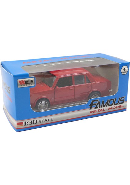 Murat 124 Çek Bırak Metal Araba 14 cm 1:30 Kırmızı modelleri