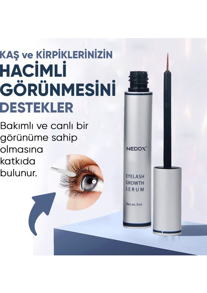 Kaş ve Kirpik Uzatıcı, Onarıcı, Besleyici ve Serum 5 ml fırsatları