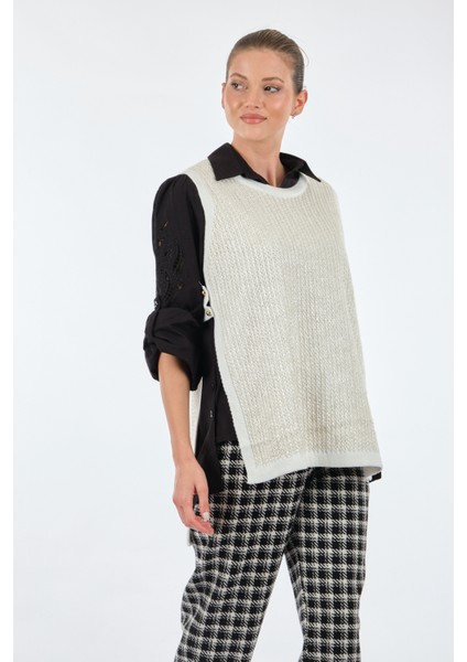 Oversize Midi Kadın Yelek - Minimalist Tarz modelleri