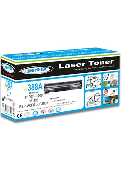 Pf CC388A Toner 1,8k