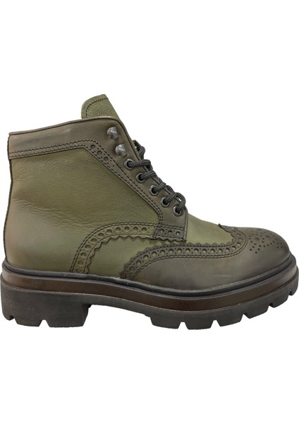 4460 Casual Hakiki Deri Nubuk Erkek Bot (Kış 22)