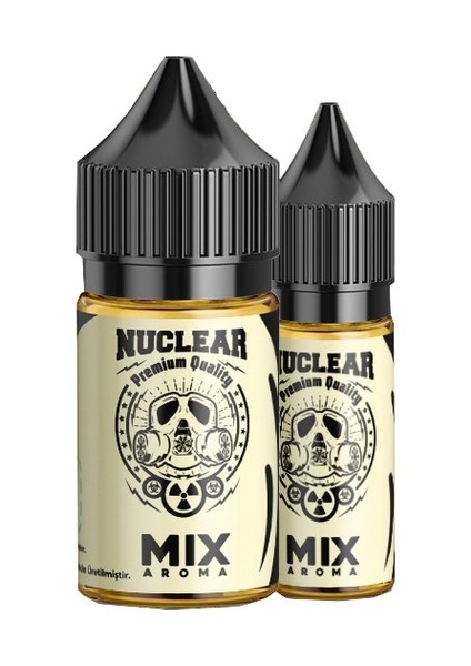 Nuclear Kimya Mix Aroma Çilek Muz Milkshake Gıda Aroması 10 ml