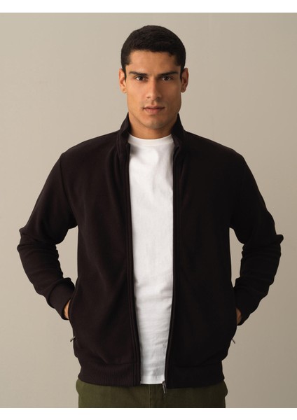 Erkek Siyah Regular Fit Sweatmont fiyatları