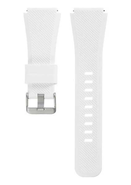 Haylou Solar LS05 / LS05 S Tokalı Çapraz Çizgili Spor Silikon Kordon Kayış