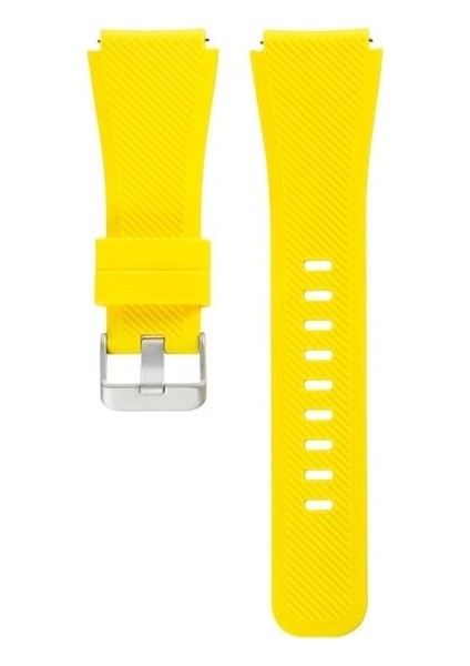 Haylou Solar LS05 / LS05 S Tokalı Çapraz Çizgili Spor Silikon Kordon Kayış