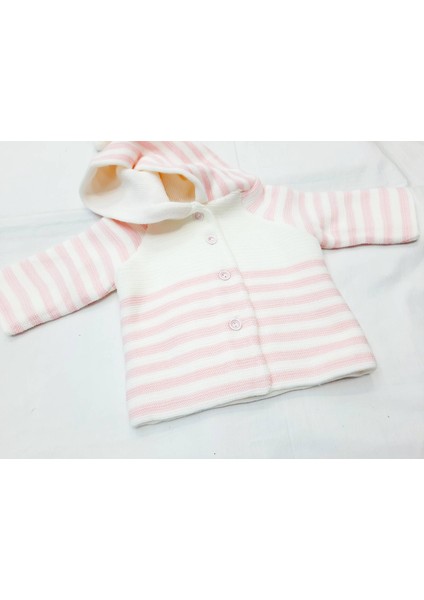 Makine Örgüsü Bebek Hırkası 0-6 Aylık fırsatları