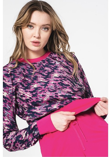 Dri-Fit Pacer Running Long-Sleeve Kadın Koşu Tişört DM7297-642