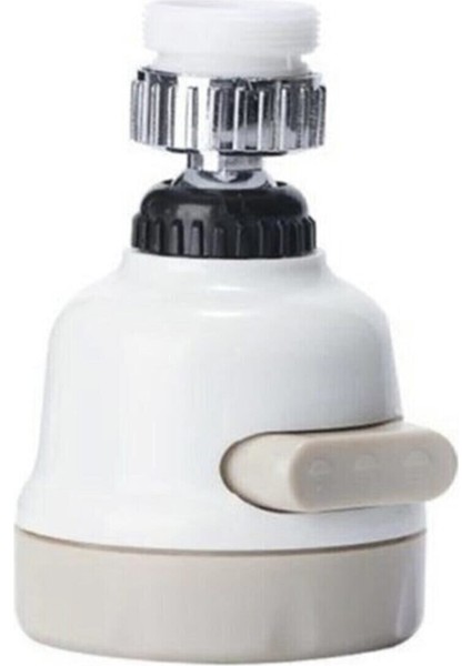 Beyaz Su Tasarruflu 3 Fonksiyonlu Oynar Musluk Batarya Çeşme Başlığı Byz Hareketli Musluk Başlığı fiyatları