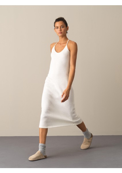 Kadın Beyaz Regular Fit Elbise fiyatları