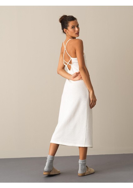 Kadın Beyaz Regular Fit Elbise modelleri