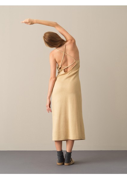 Kadın Bej Regular Fit Elbise modelleri