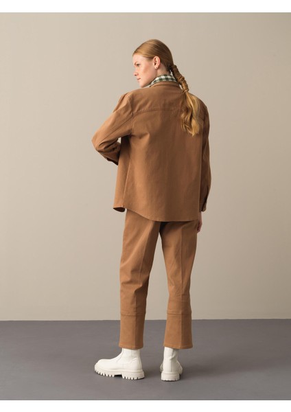 Pamuklu Oversize Cepli Gömlek Ceket fırsatları