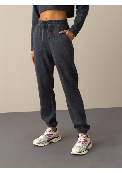 Kadın Antrasit Oversize Sweat Pantolon fiyatları