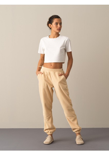 Kadın Bej Polar Sweat Pantolon fiyatları